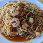 エル・ヒラソル - 海の幸の辛口ベスヴィオ風スパゲティー