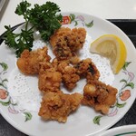 餃子の王将 - タコの唐揚げ