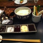 魚の串入れがお茶目♪