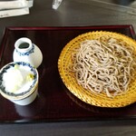 蕎麦・酒 青海波 - ざるそば大盛り