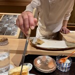 ぬま田 - 穴子の半身はお出汁で