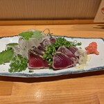 和旬菜 えつ - 戻りカツオたたき