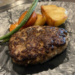 鉄板DINING KEN - 北海道産黒毛和牛100%ハンバーグ