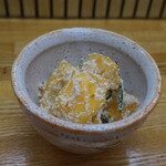 金田 - 柿の白和え