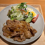 カフェブージー - 料理写真:豚の生姜焼き