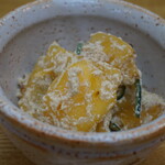 金田 - 柿の白和えUP