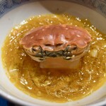Ji-Cube - 上海蟹のフカヒレスープ 蕪を敷いて 赤酢