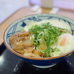 Marugame Seimen - 秋の限定うどん 牛とろ玉うどん☆