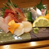 寿司 石松 - 料理写真:刺身盛（マグロ、秋刀魚、ホタテなど）