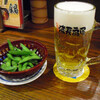 総本家備長扇屋 - ビールとお通し