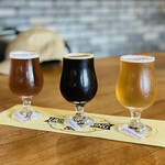浮島ブルーイング - 浮島ビアテイスティングセット（1,260円）