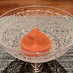 蒼 - 雉子谷さんより赤万願寺のムース
      万願寺のムースの濃厚さには目が覚める程です！
      コクがありながら万願寺の深みのある甘さ、こんな奥行きのある甘みは未だかつてないかもです！