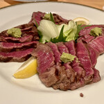 ステーキハウス キッチンリボン - 特選フィレ肉のタタキ風