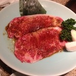 きらく亭 - 特選ロース焼きシャブ