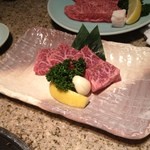 きらく亭 - イチボ厚切り