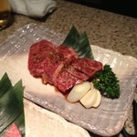 きらく亭 - 特上ハラミ厚切り