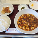 Shisen Chuuka Nagawo - 麻婆豆腐ランチ(７５０円）