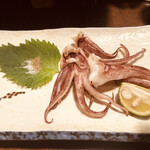 おかめ - イカゲソ塩焼き