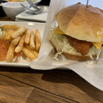 Ar's burger - アルズランチ800円