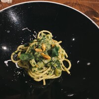 biodinamico - （取分け後）ピスタチオのジェノベーゼ