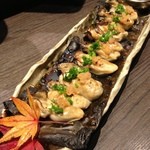 酒菜 竹のした - 牡蠣の昆布焼き