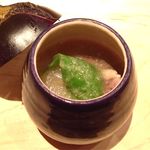くろぎ - 賀茂茄子と鴨の煮卸し　　