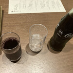 常磐ホテル - ぶどうジュースとコーラ
