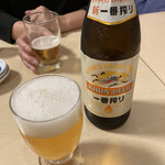 Kaisen Sushi Kaikatei - ビール（＾∇＾）