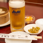 中華飯店 一番 - 2021.11 生ビール（550円）アサヒスーパードライ