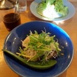 食堂カウ - 鰆(さわら)の香味蒸し(定食のメインのおかず)