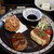 松竹五右衛門 - 料理写真:メインの豆腐コロッケ、豆腐ハンバーグ、豆腐ステーキ