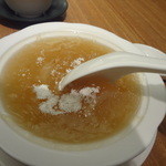 中国薬膳料理 星福 - Bランチ・スペシャルセット：真珠粉入りフカヒレスープ