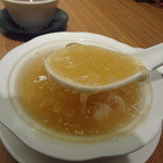 中国薬膳料理 星福 - Bランチ・スペシャルセット：真珠粉入りフカヒレスープ