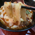中華料理 朝霞 - 麺長くてスープがよく絡む！