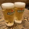 Kamifukuoka Kurafuto Dainingu - ハイネケンエクストラコールド生ビール（ジョッキ）