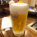 Yacchin - まずはキンキンに冷えたジョッキの生ビール！いやぁ外で飲めるって素晴らしい♪