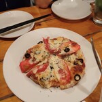 ブラジリアン食堂 BANCHO - アンチョビのピッツァ。