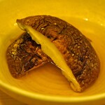 宮わき - お通し　　どんこ椎茸の焼きびたし