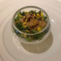 メイ - ブロッコリーのムースと釜揚げシラス