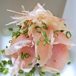 小樽・蕎麦屋・籔半 - 蕎麦屋 籔半 「鶏わさ」