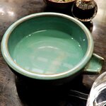 小樽・蕎麦屋・籔半 - 蕎麦屋 籔半 「日本酒・冷や（天穏）」