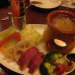 イタリアンバール ブオンクオーレ 飯田橋 - バーニャカウダ