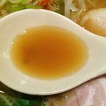 ざくろ - スープ　煮干soba　2011年6月