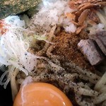 ざくろ - 具　まぜそば　2010年4月