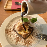 THE base ASAKAYAMA CAFE DINING - チョコを♡