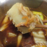 Hegisoba Wataya - 白菜キムチが入っています。