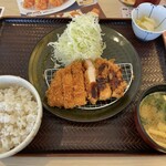 かつ庵 - 熟成ロースかつ定食　759円