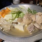 Kudanshita Torifuku - 白濁スープの水炊き 1,690円x2人前