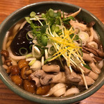足柄古道万葉うどん - きのこうどん(大盛り(季節のうどん・平日限定))