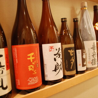 季節限定の日本酒を取り揃えております